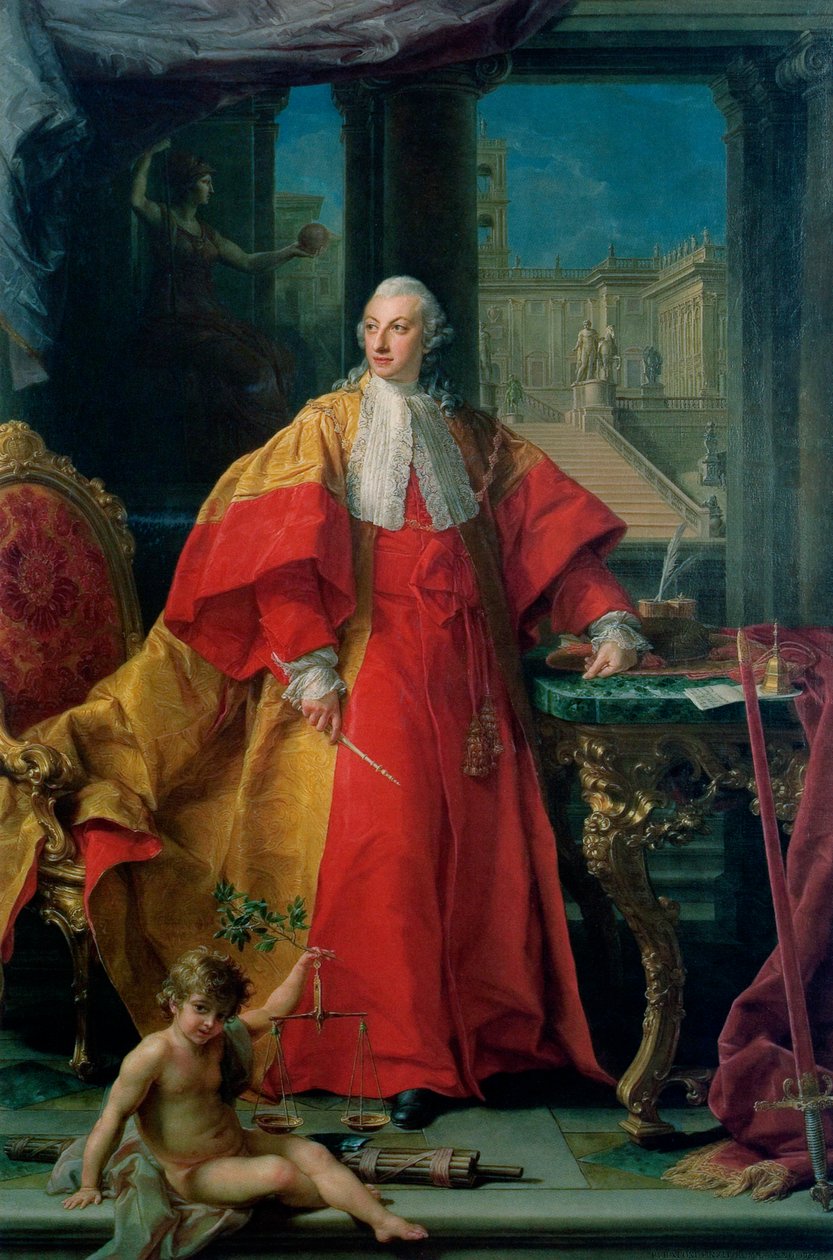 Portret Abbondia Rezzonico autorstwa Pompeo Batoni