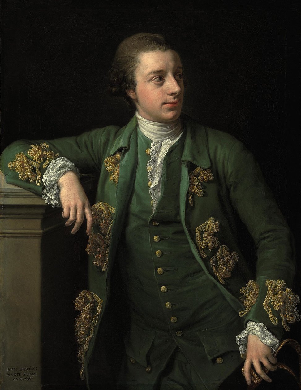 Portret Thomasa Fortescue autorstwa Pompeo Batoni