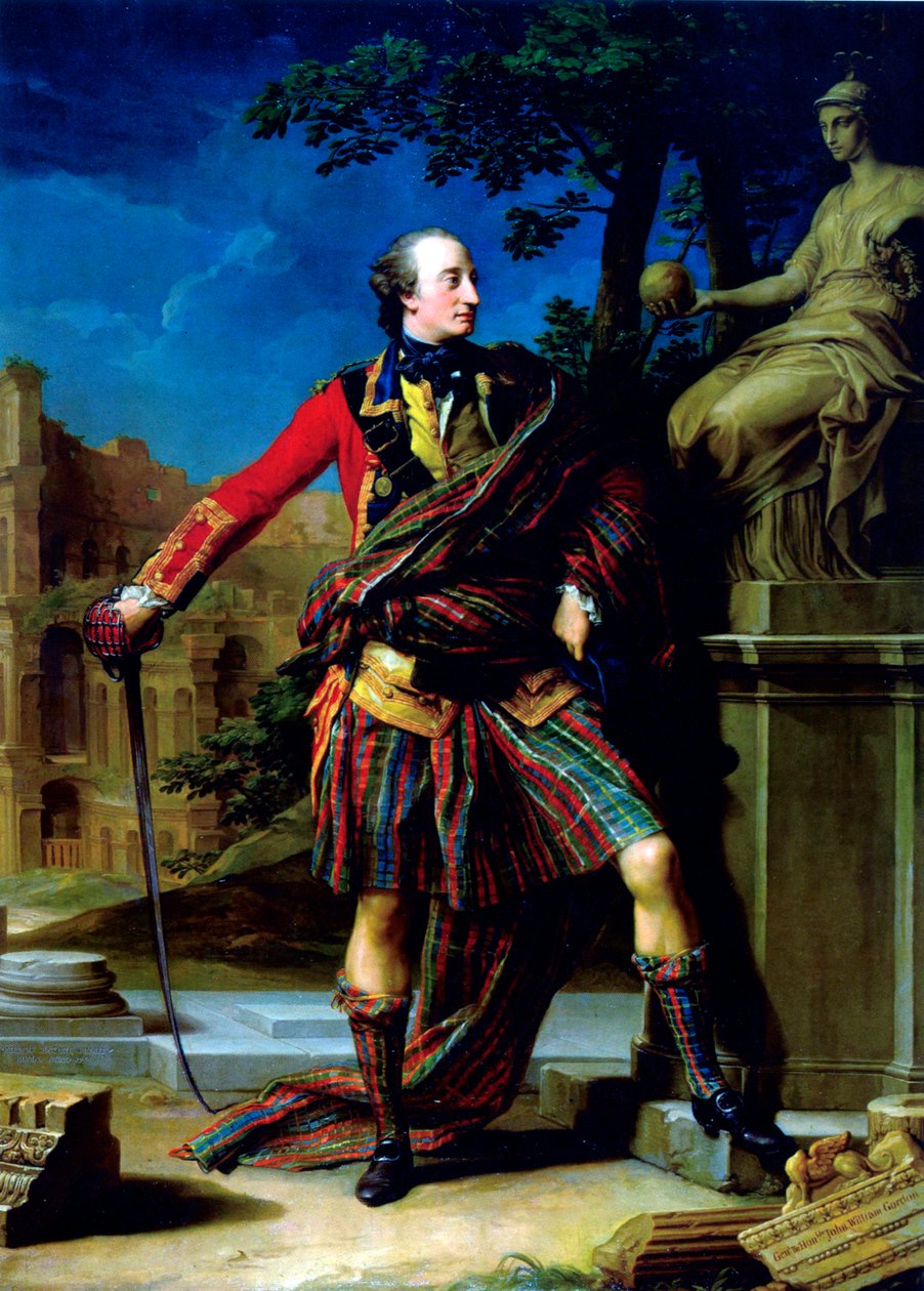 William Gordon Batoni autorstwa Pompeo Batoni