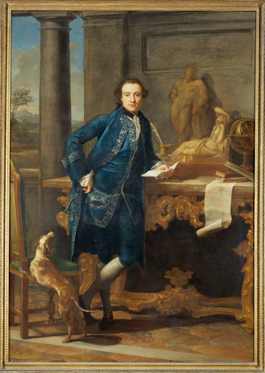 Charles John Crowle, miłośnik sztuki ... autorstwa Pompeo Girolamo Batoni