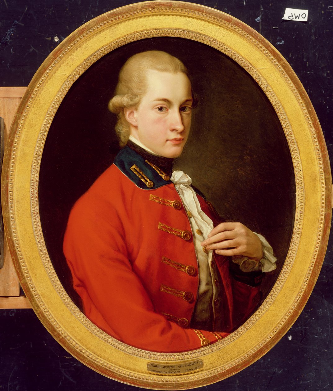Portret Jerzego Augusta, 1779 autorstwa Pompeo Girolamo Batoni