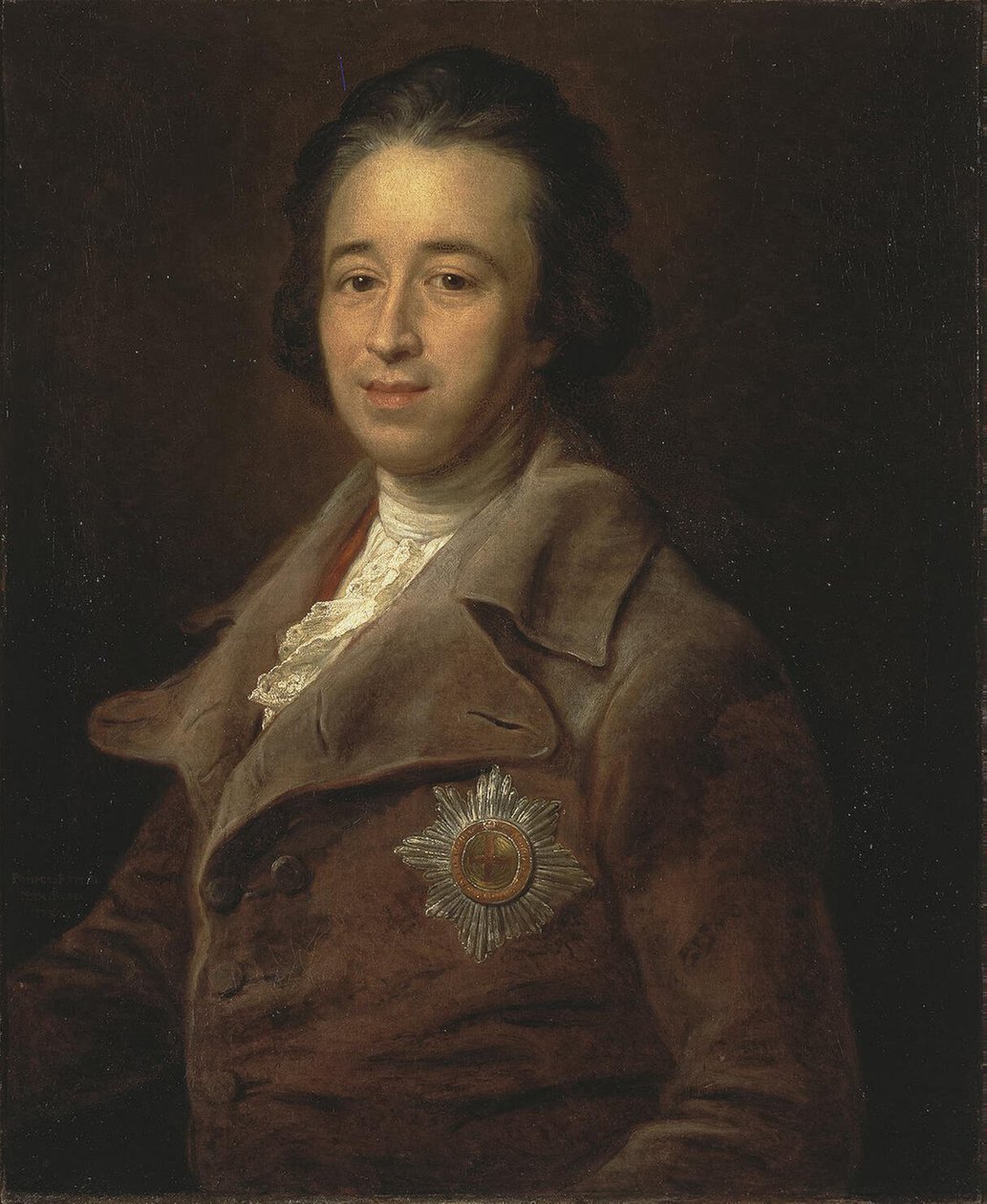 Portret księcia Aleksandra Kurakina 1752-1818, 1782 autorstwa Pompeo Girolamo Batoni