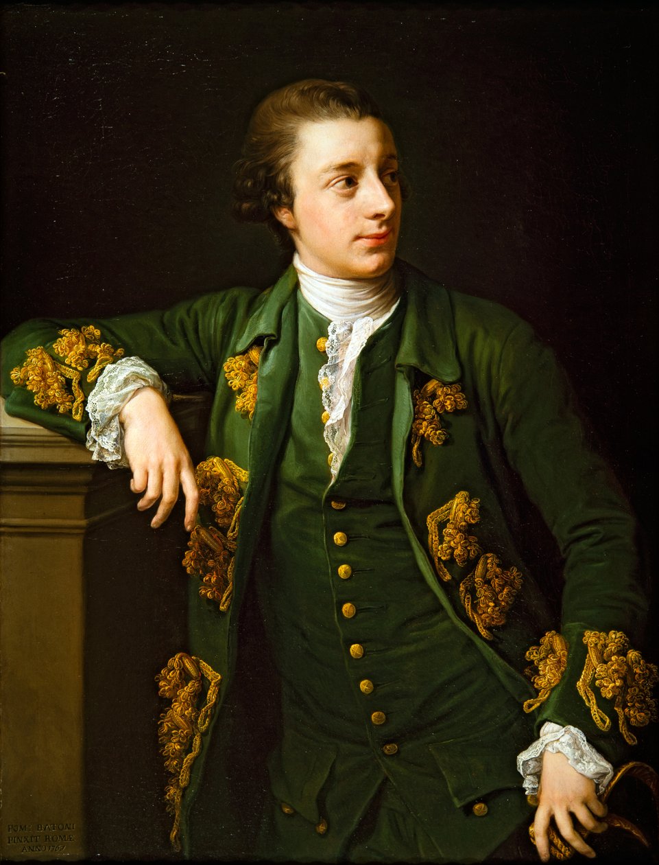 Portret Johna Smitha autorstwa Pompeo Girolamo Batoni