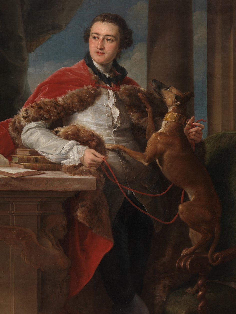 7. hrabia Northampton, przed 1787 r. autorstwa Pompeo Girolamo Batoni
