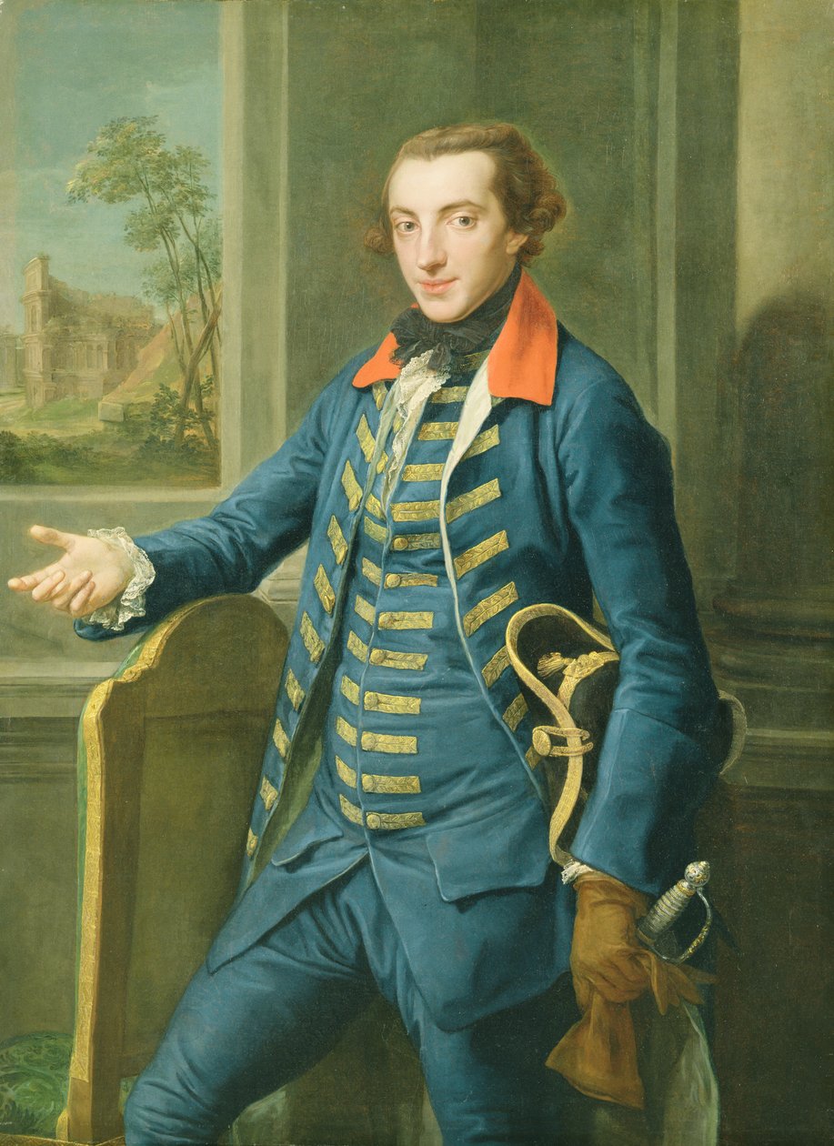 William Weddell (1736-92) c.1765 (olej na płótnie) autorstwa Pompeo Girolamo Batoni