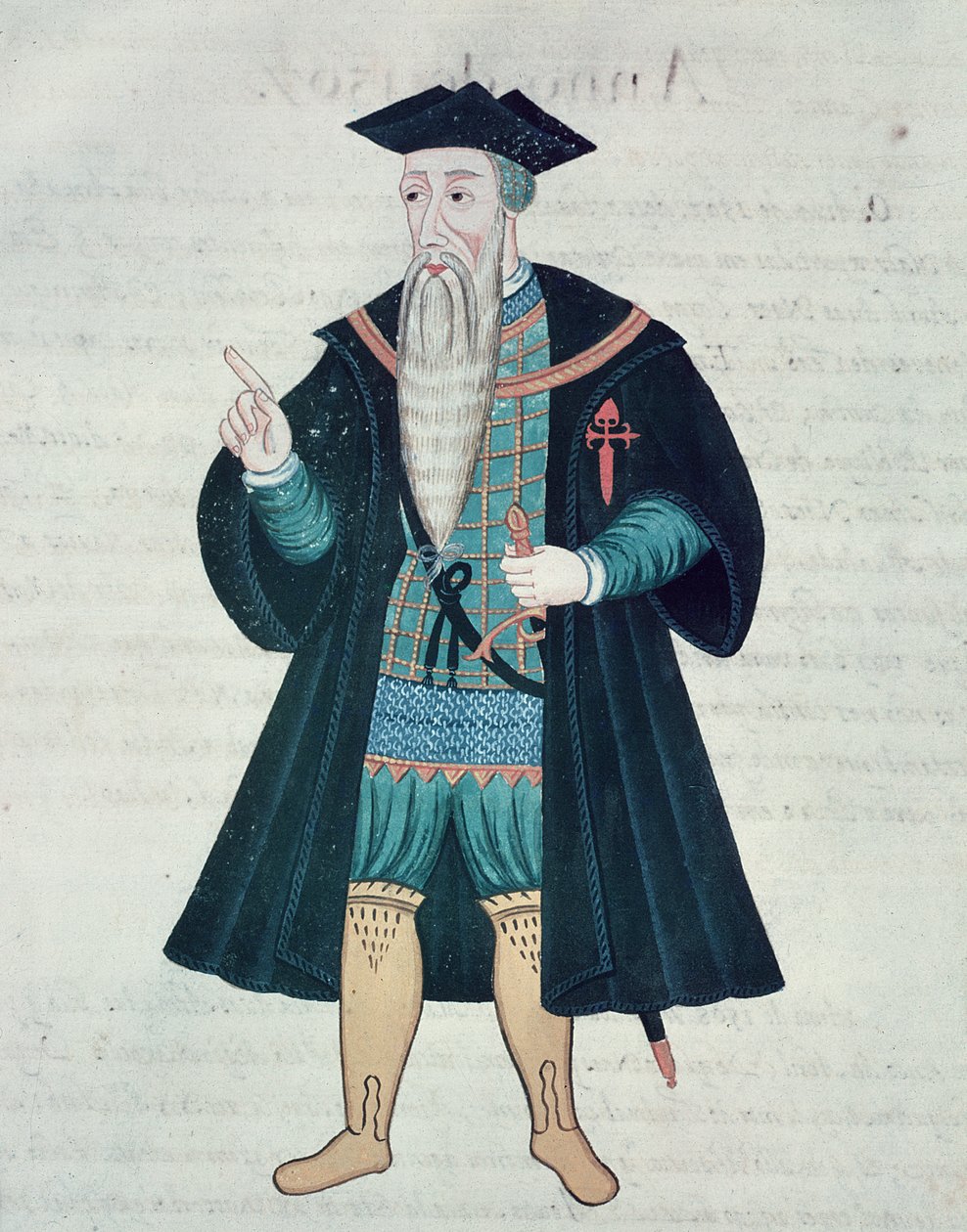 Alfonso de Albuquerque (1453-1515) autorstwa Portuguese School