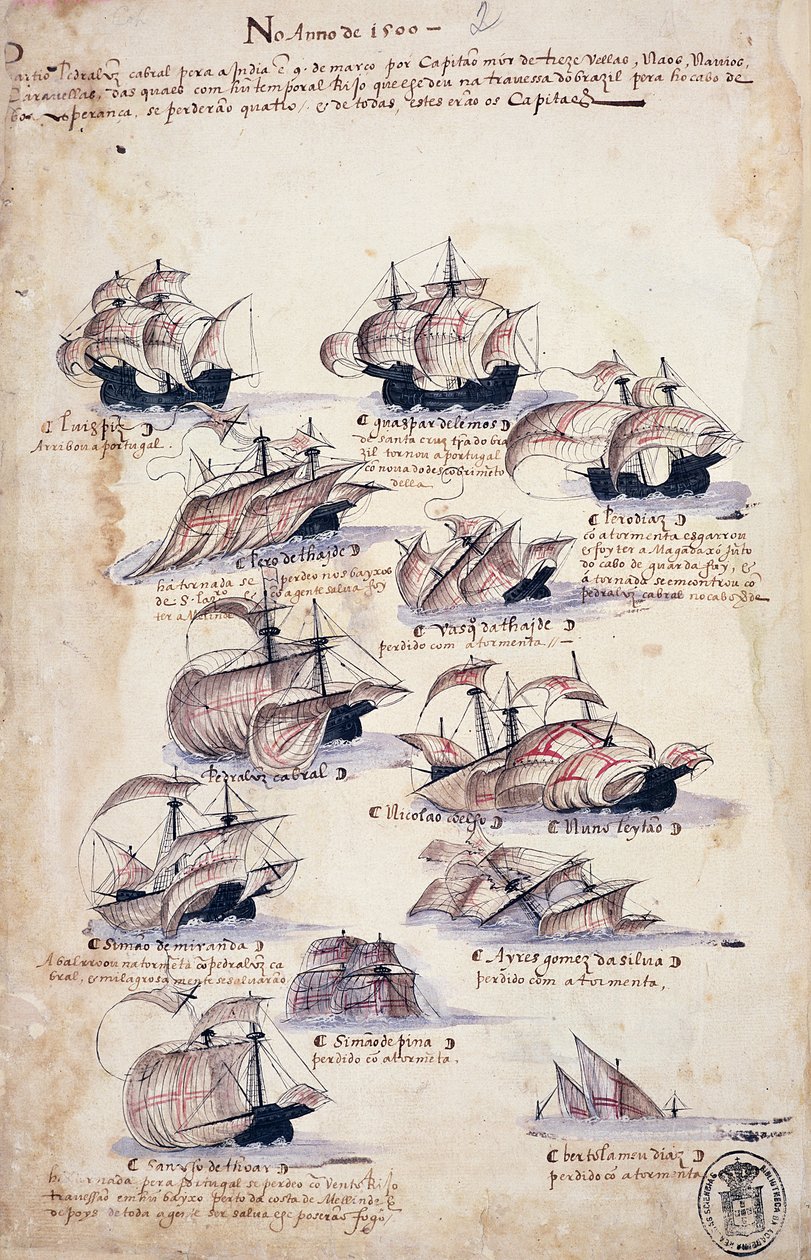 Педро Алварес Кабрал (1467-1520 он) 