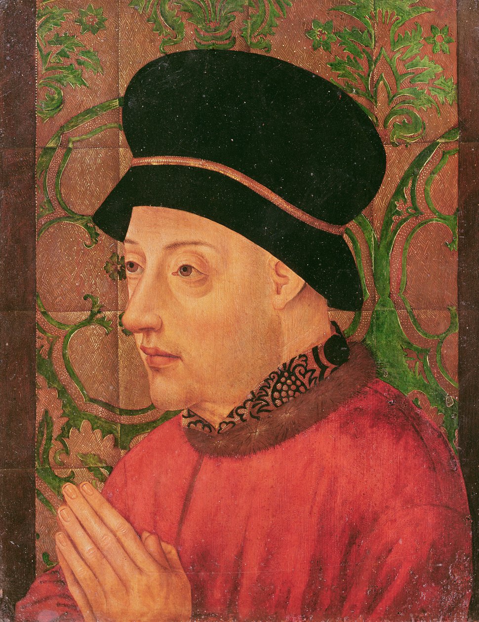 Portret króla Jana I Portugalii autorstwa Portuguese School