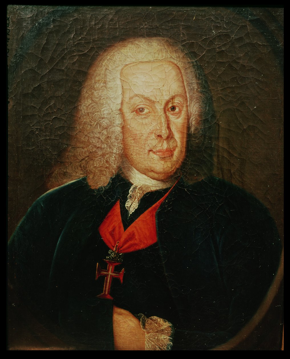 Portret Sebasiao Jose de Carvalho e Mello (1699-1782) Marques de Pombal autorstwa Portuguese School