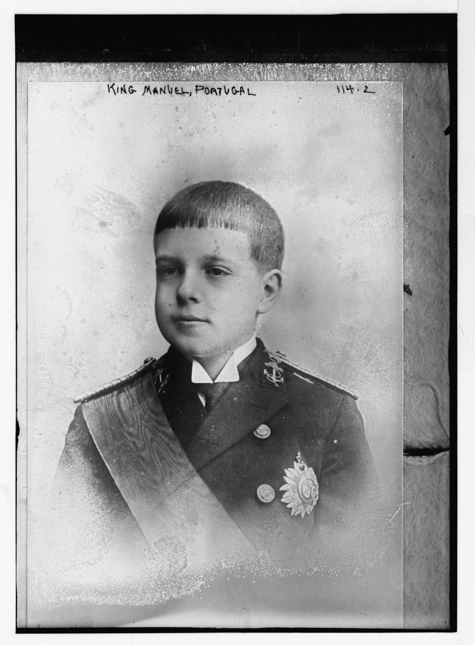 Król Manuel Portugalii jako chłopiec autorstwa Portuguese Photographer