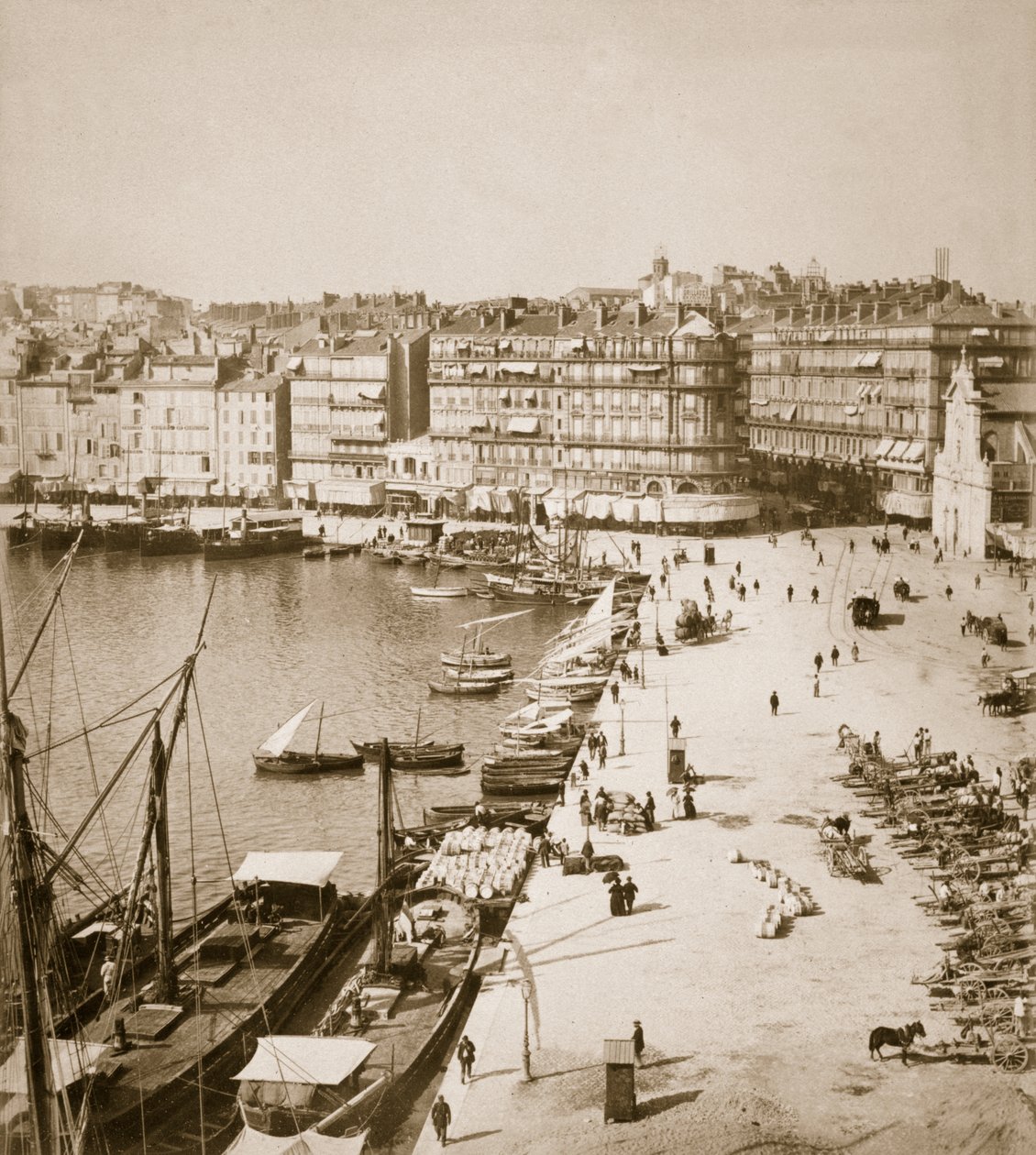 Marsylia, 20 października 1887 autorstwa Portuguese Photographer