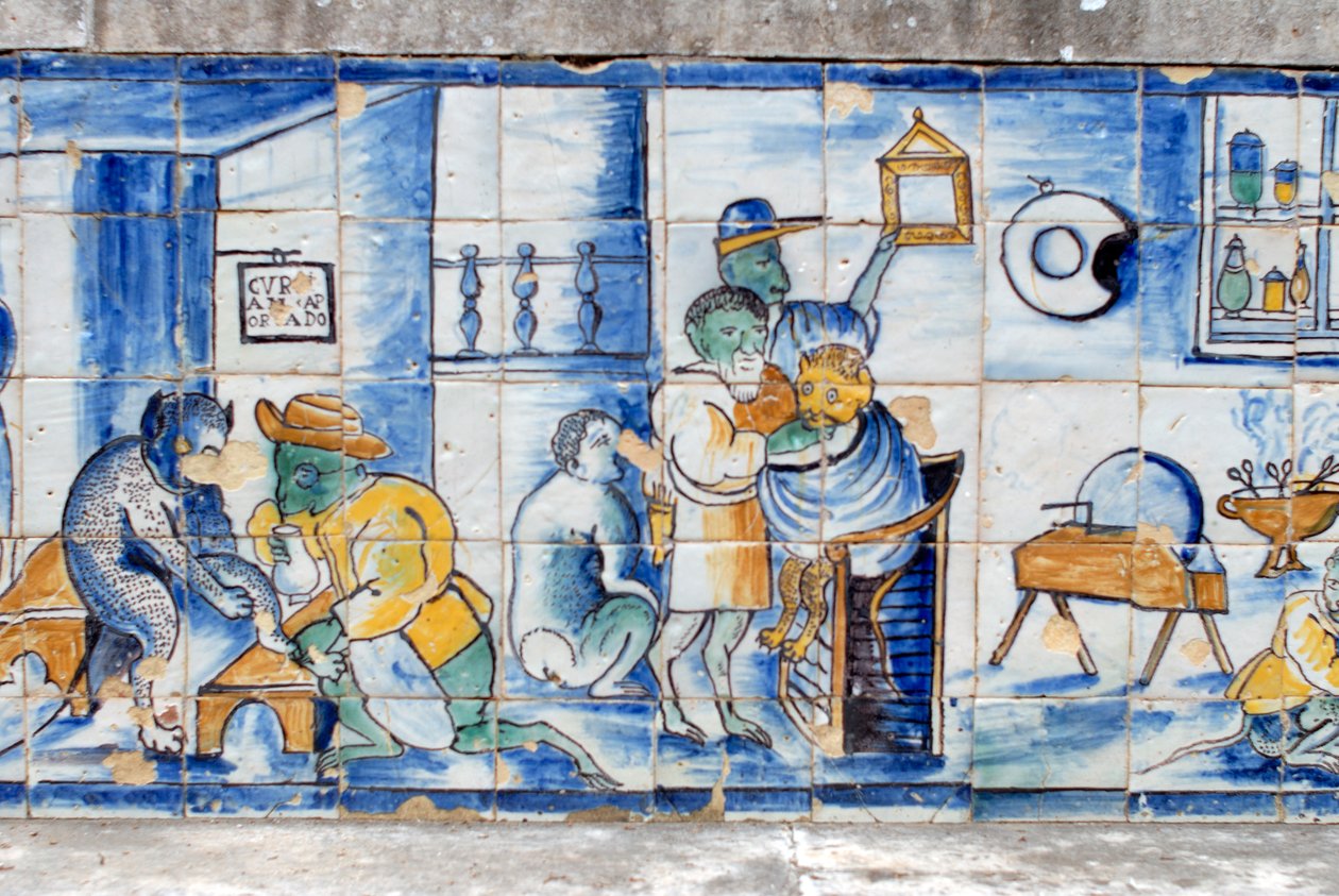 Płytki wzorzyste (płytki ceramiczne) autorstwa Portuguese School
