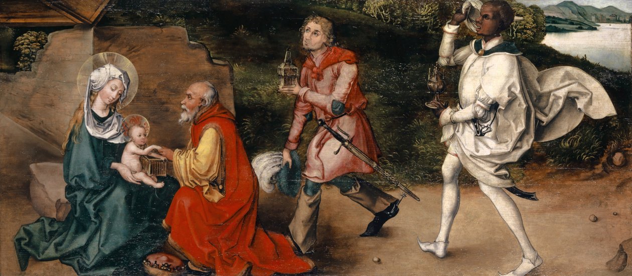 Adoracja Trzech Króli autorstwa Possibly Albrecht Dürer
