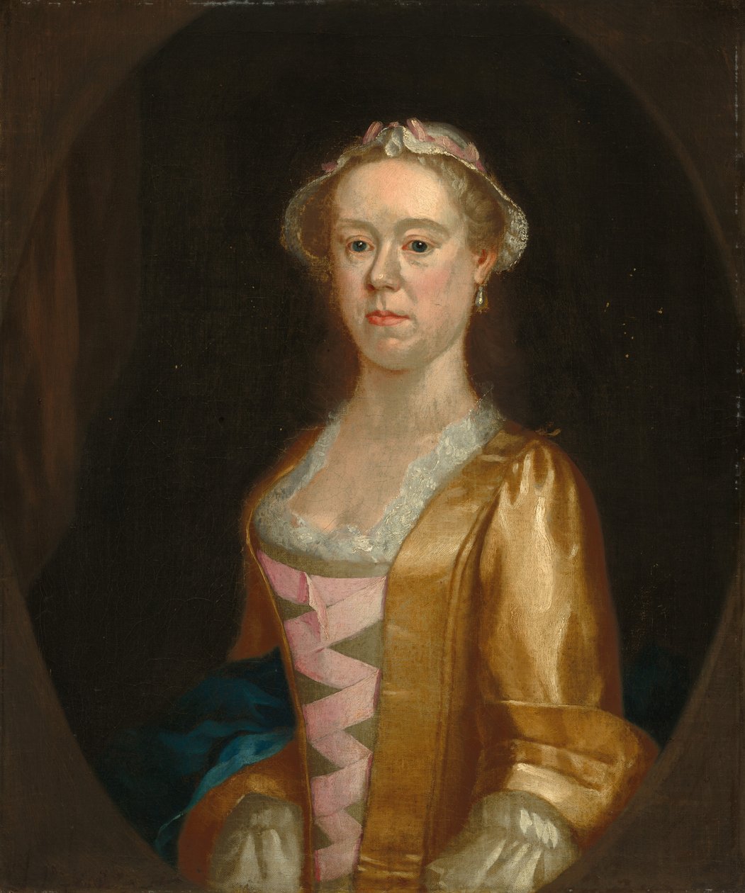 Portret damy autorstwa Possibly British 18th Century
