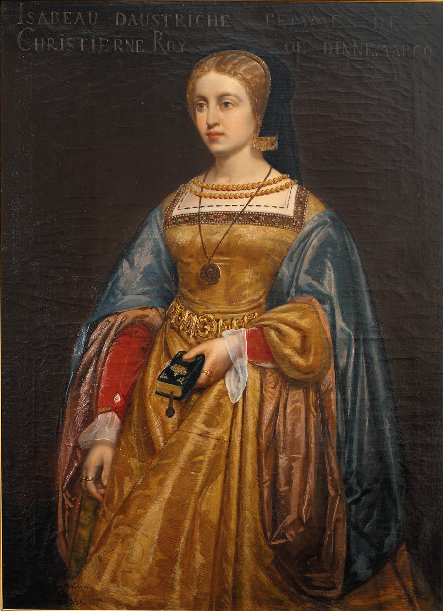 Elisabeth, buczenie Christiana II autorstwa Poul Hagelstein
