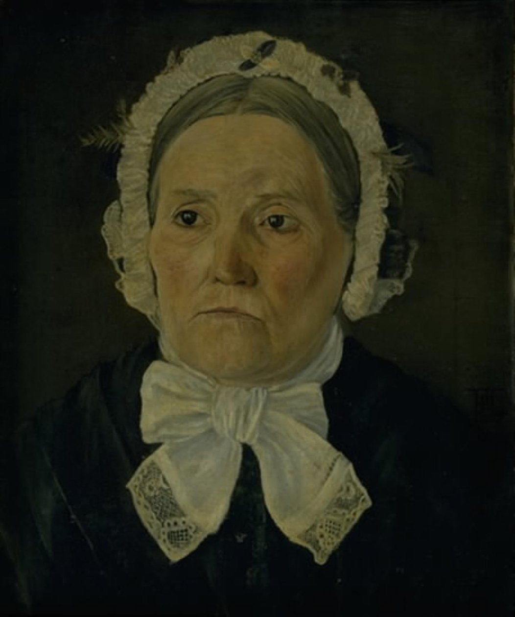 Maren Kirstine Poulsen, z domu Johansdatter, matka artysty autorstwa Poul S. Christiansen