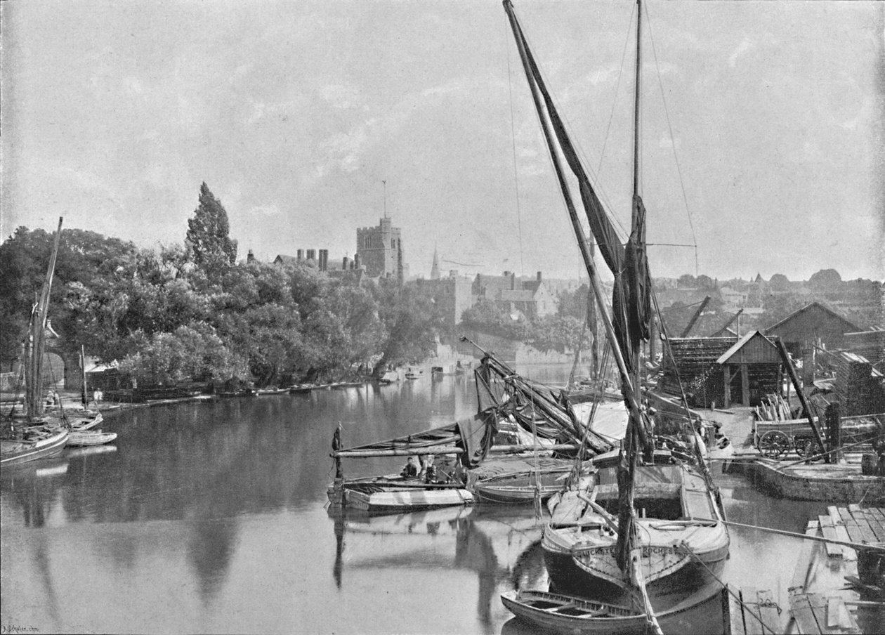 Maidstone, c1896 autorstwa Poulton and Co