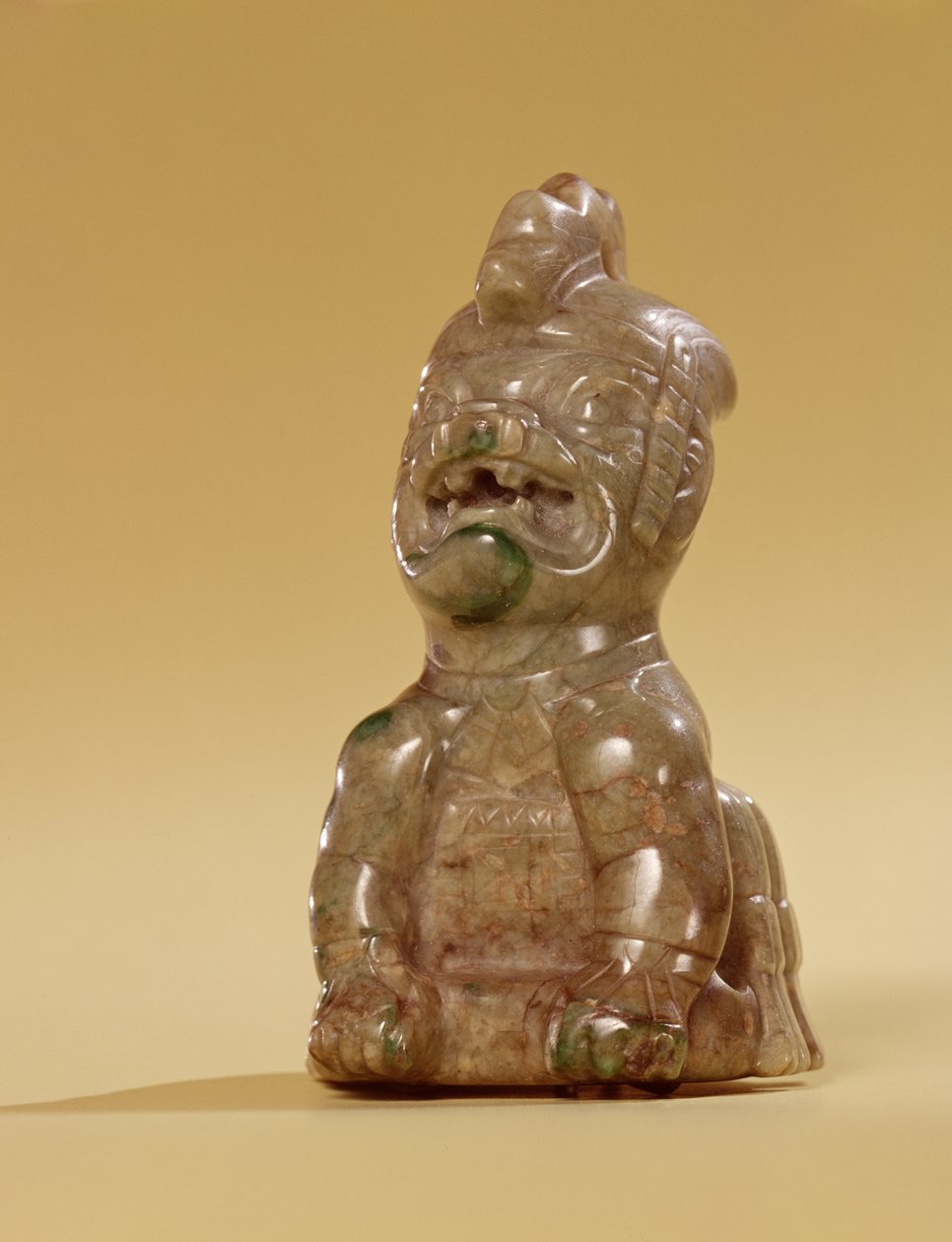 Jaguar, Kultura Olmeków (nefryt) autorstwa Pre Columbian