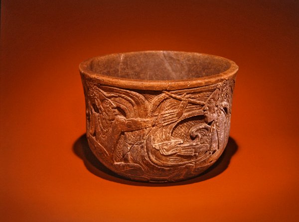 Miska, kultura Majów (ceramiczna) autorstwa Pre Columbian Pre Columbian