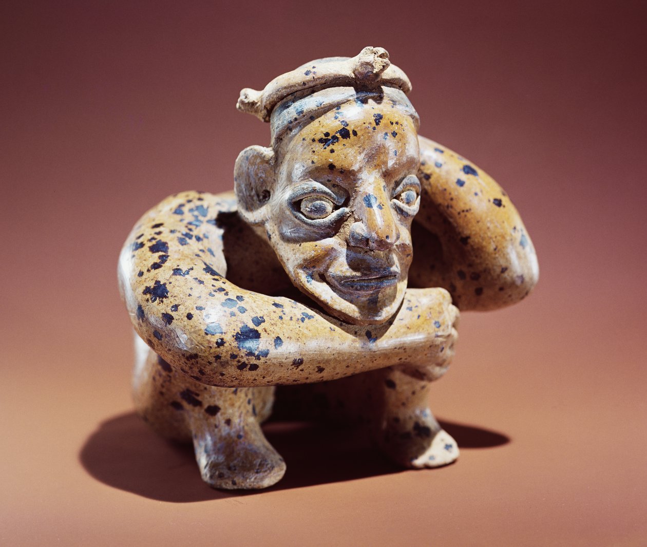 Postać siedząca, Jalisco Culture (ceramika) autorstwa Pre Columbian Pre Columbian