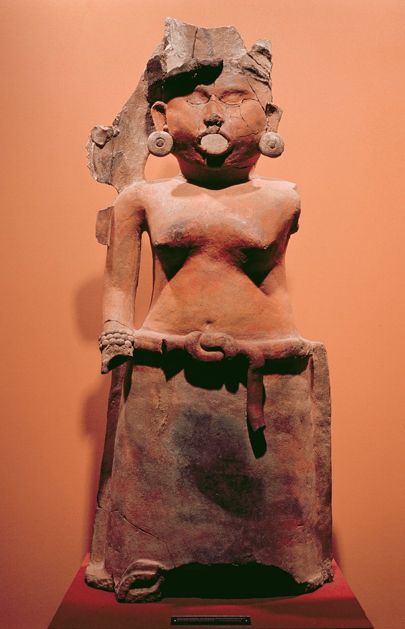 Bogini Płodności, Huastecan (ceramika) autorstwa Pre Columbian