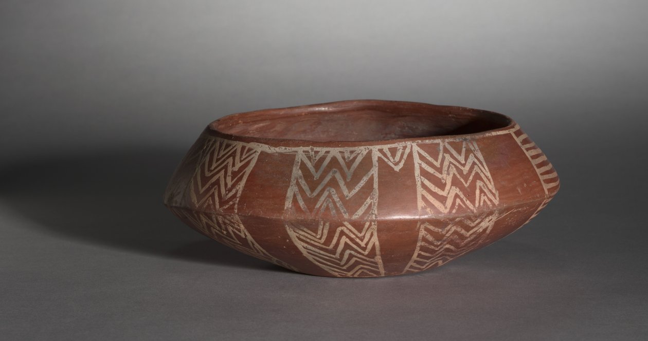 Biała miska krzyżowa z żółwiem i słońcem, ok. 4000-3400 pne autorstwa Predynastic Period Egyptian