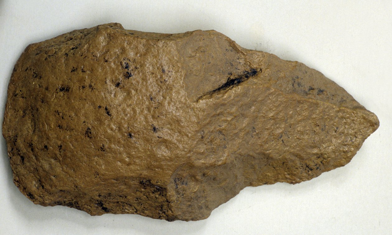 Topór ręczny aszelski, ok. 200 000 pne (krzemień) autorstwa Prehistoric