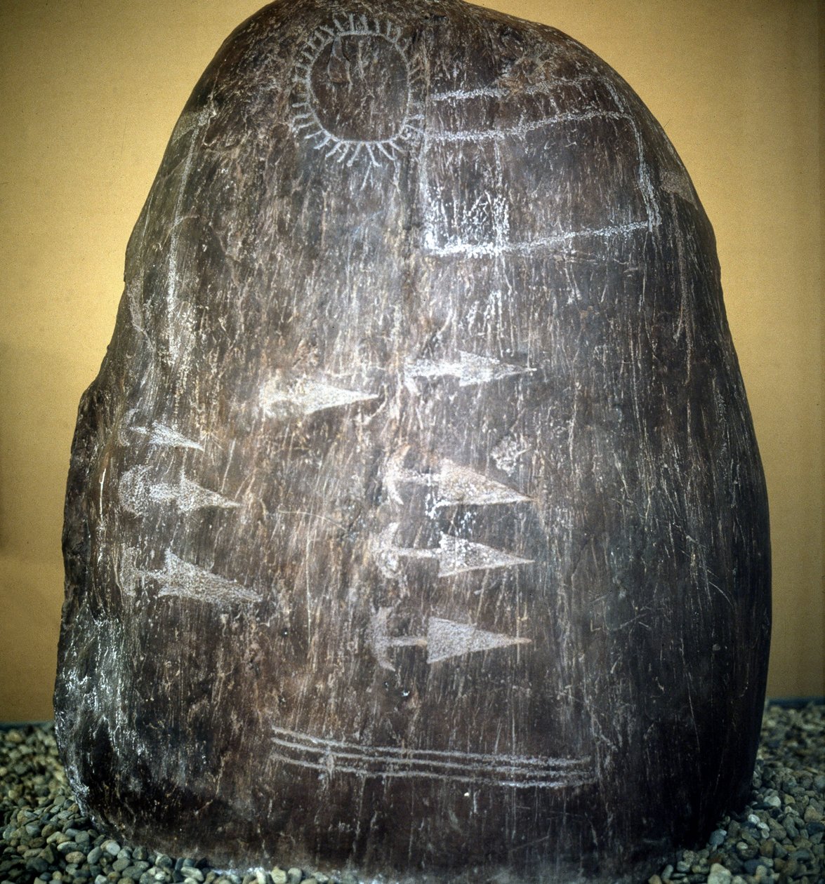 Cywilizacja Camunni. Stela Bagnolo typ 1 a autorstwa Prehistoric Prehistoric