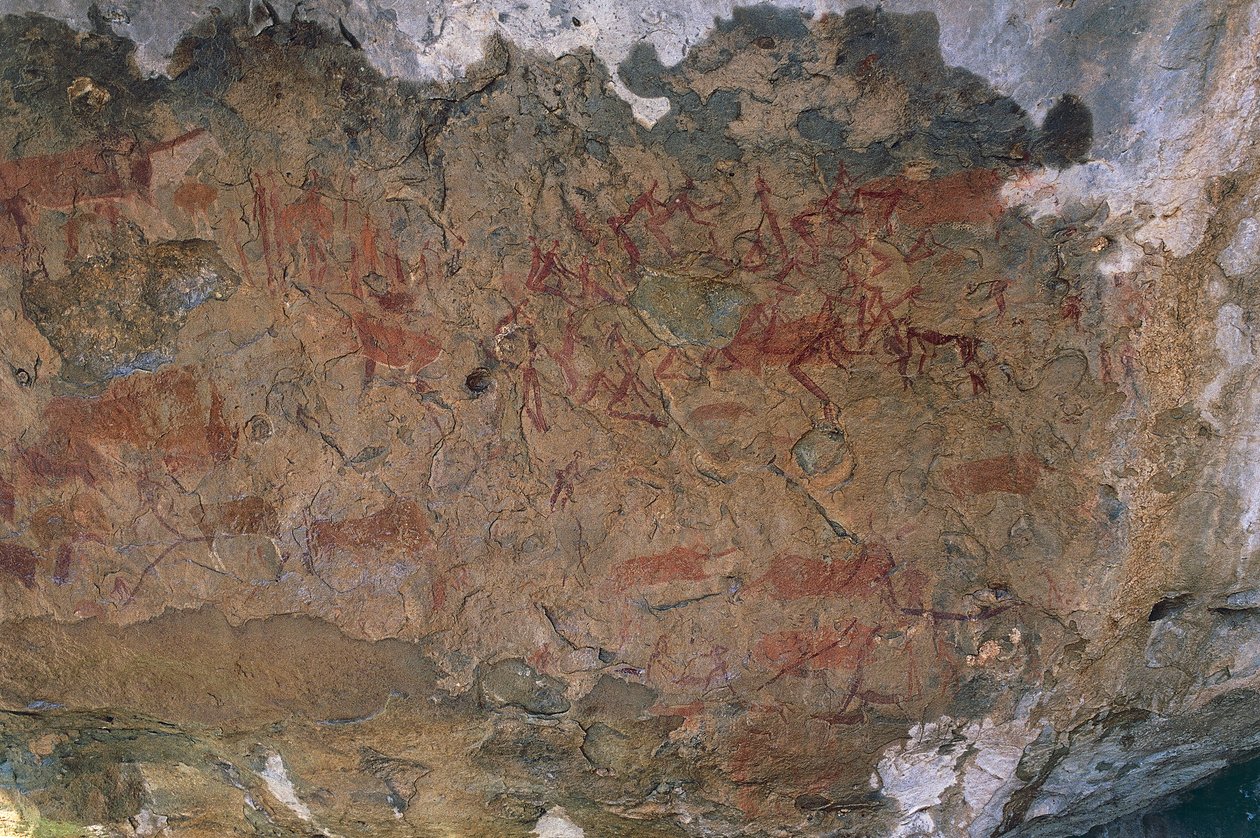 Dzikie zwierzęta (malarstwo jaskiniowe) autorstwa Prehistoric Prehistoric