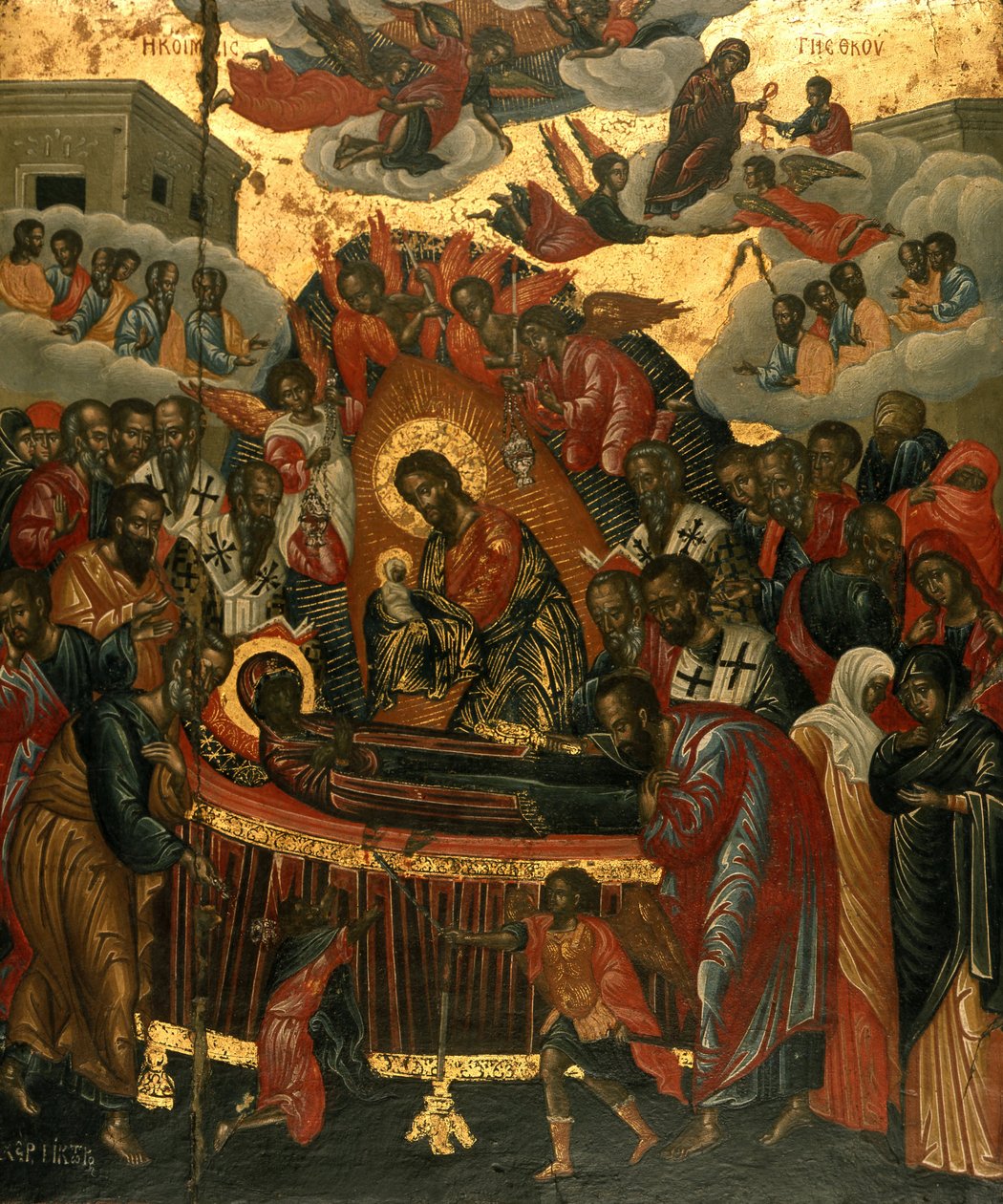 Zaśnięcie Dziewicy autorstwa Priest Victor