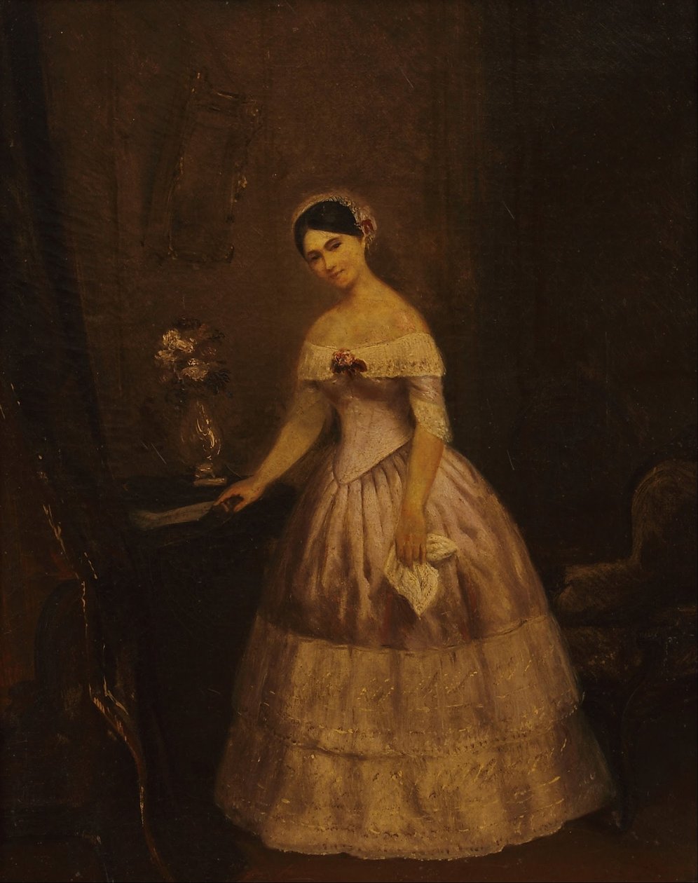 Portret gabinetu Manuelity Rosas autorstwa Prilidiano Pueyrredon