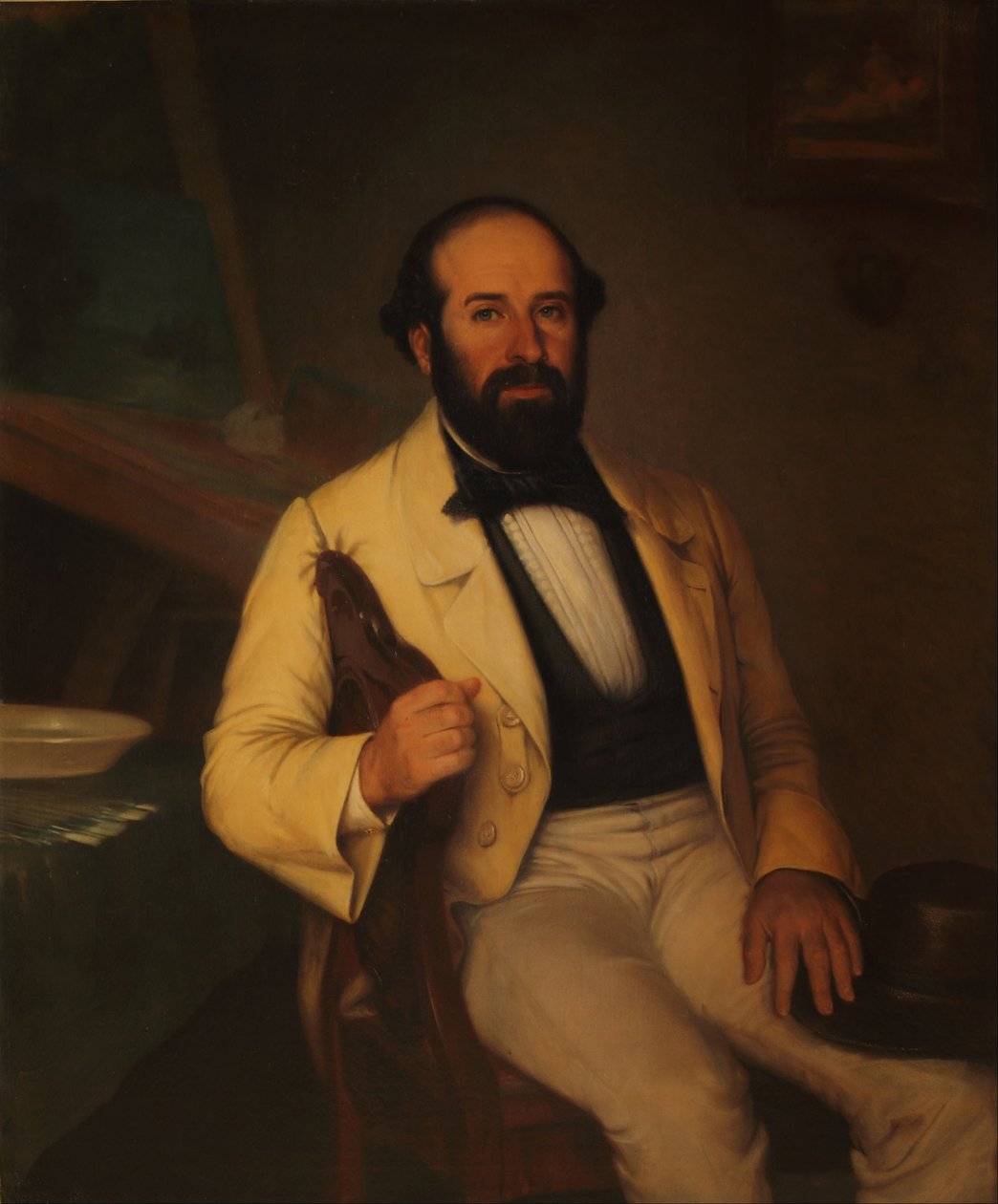 Portret Santiago Calzadilli autorstwa Prilidiano Pueyrredon