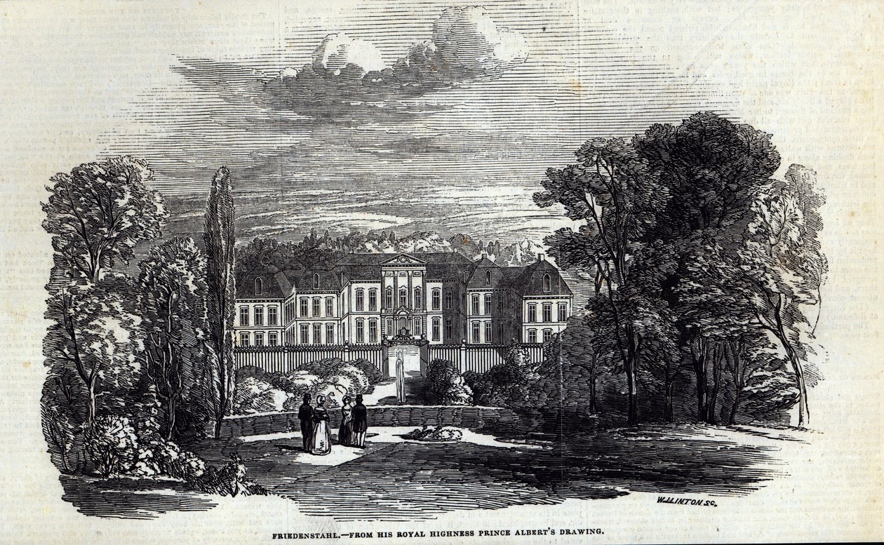Friedenstahl, graviruotas W. J. Lintono, iš „The Illustrated London News“, 1845 m. rugpjūčio 30 d. autorstwa Prince Albert of Saxe Coburg and Gotha