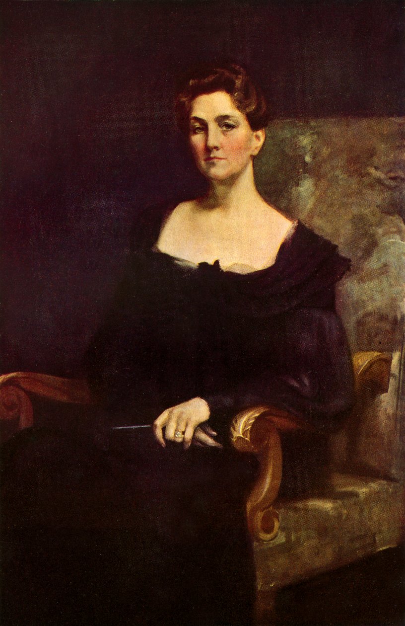 Sara Ann Delano - portret autorstwa Prince Paul Petrovic Troubetzkoy
