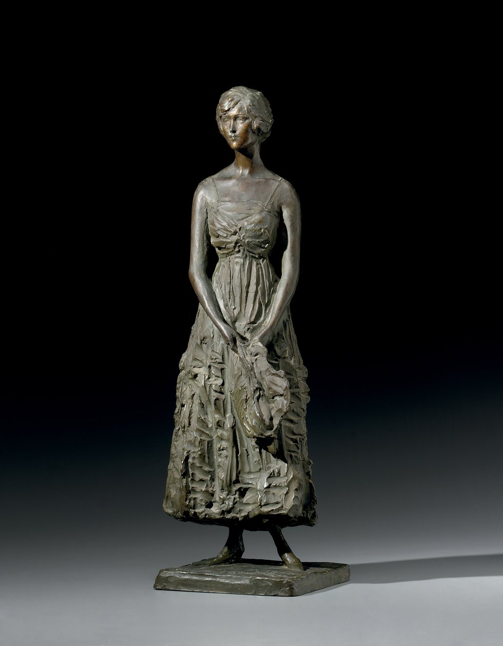 Ruth Raymond Carhart, ok. 1921 (brąz i zielona patyna) autorstwa Prince Paul Petrovic Troubetzkoy
