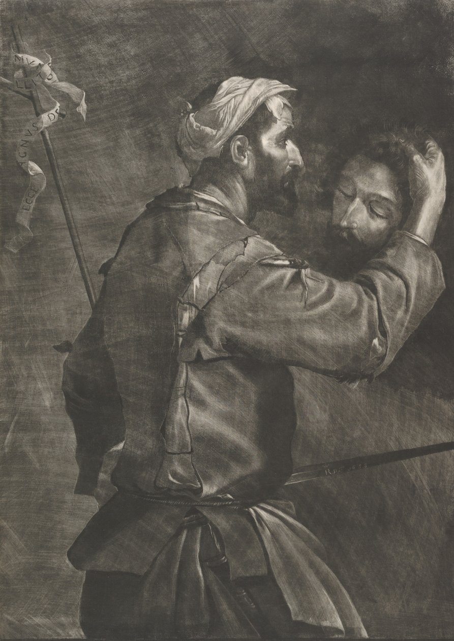 Wielki kat z głową św. Jana Chrzciciela, 1658 r. autorstwa Prince Rupert