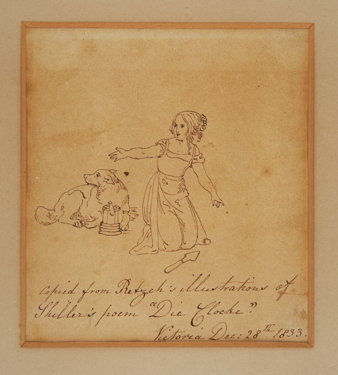 Szkic autorstwa księżniczki Wiktorii autorstwa Princess Royal (1840 1901) Victoria