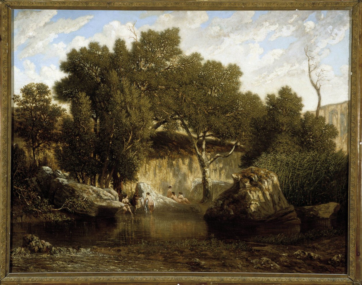Kąpiący się autorstwa Prosper Joseph Gresy