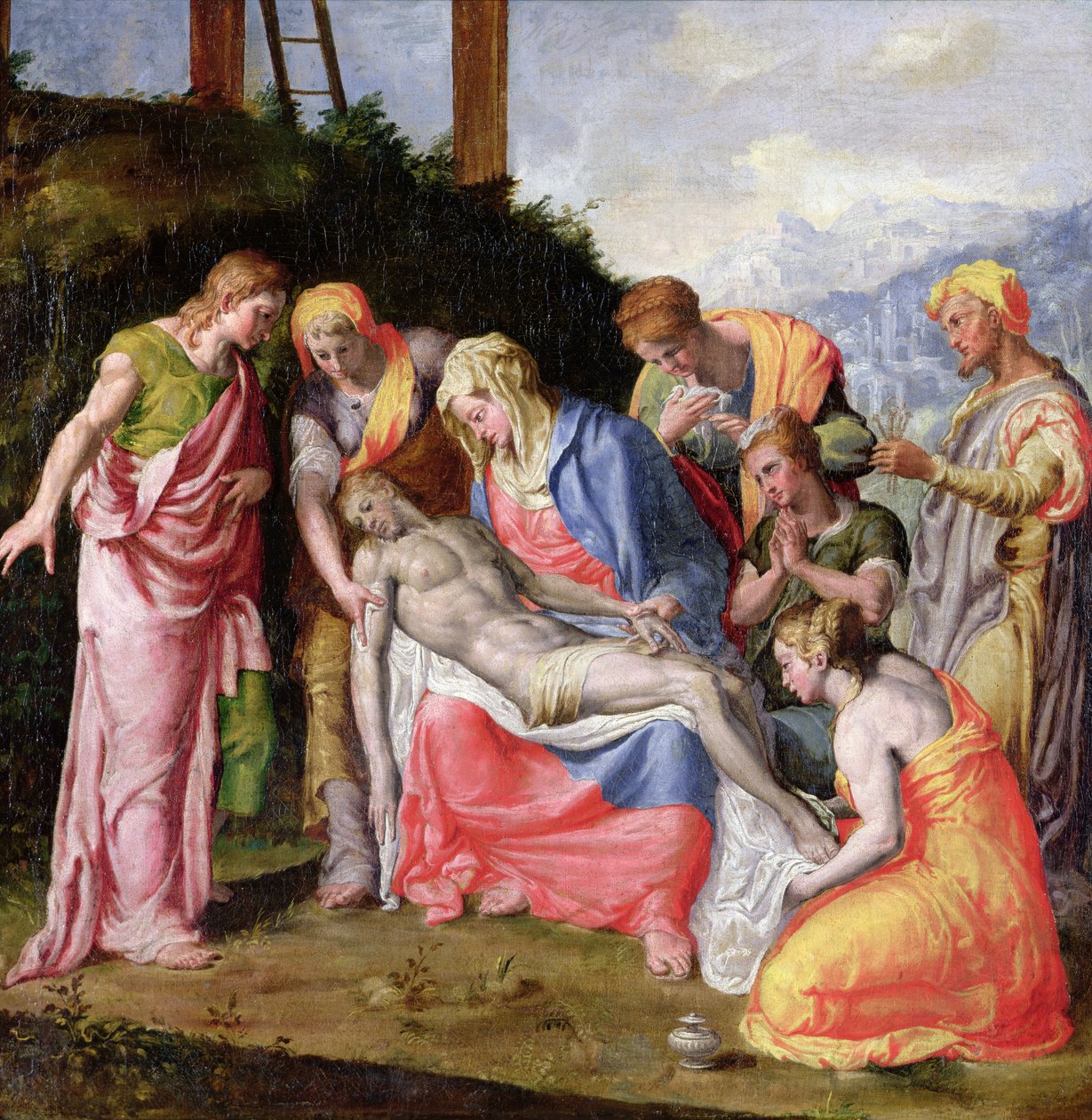Pieta autorstwa Prospero Fontana