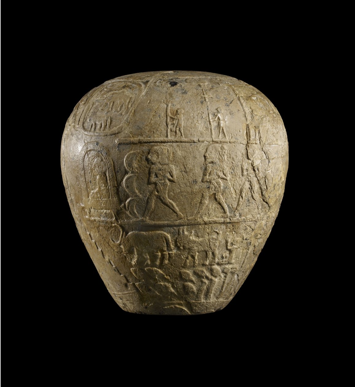 Macehead z wapienia Narmer autorstwa Protodynastic Period Egyptian