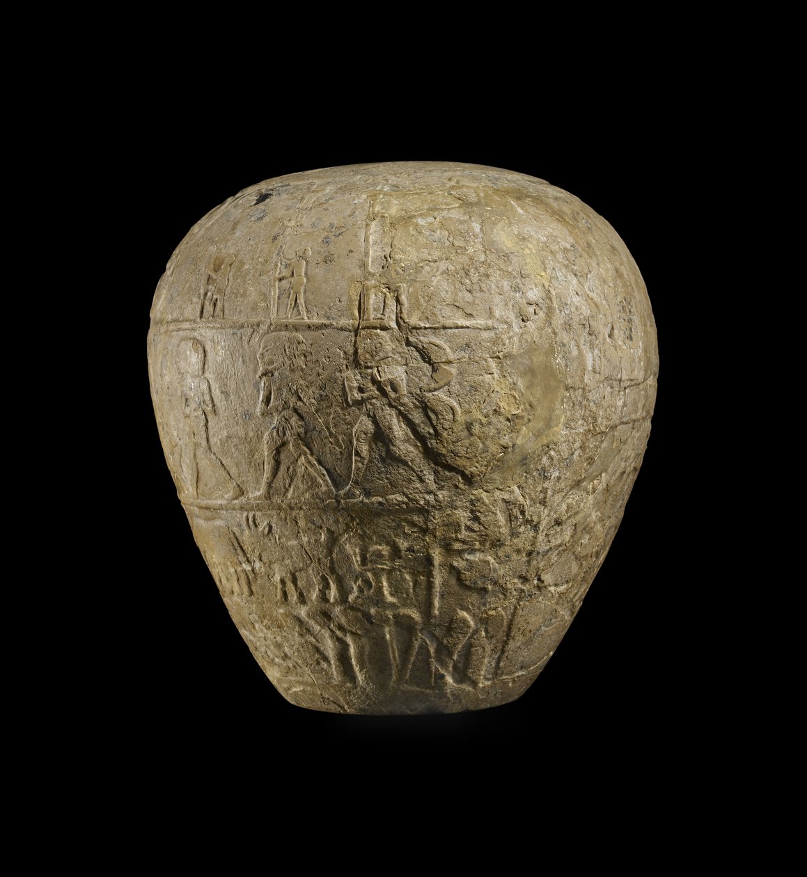 Macehead z wapienia Narmer autorstwa Protodynastic Period Egyptian
