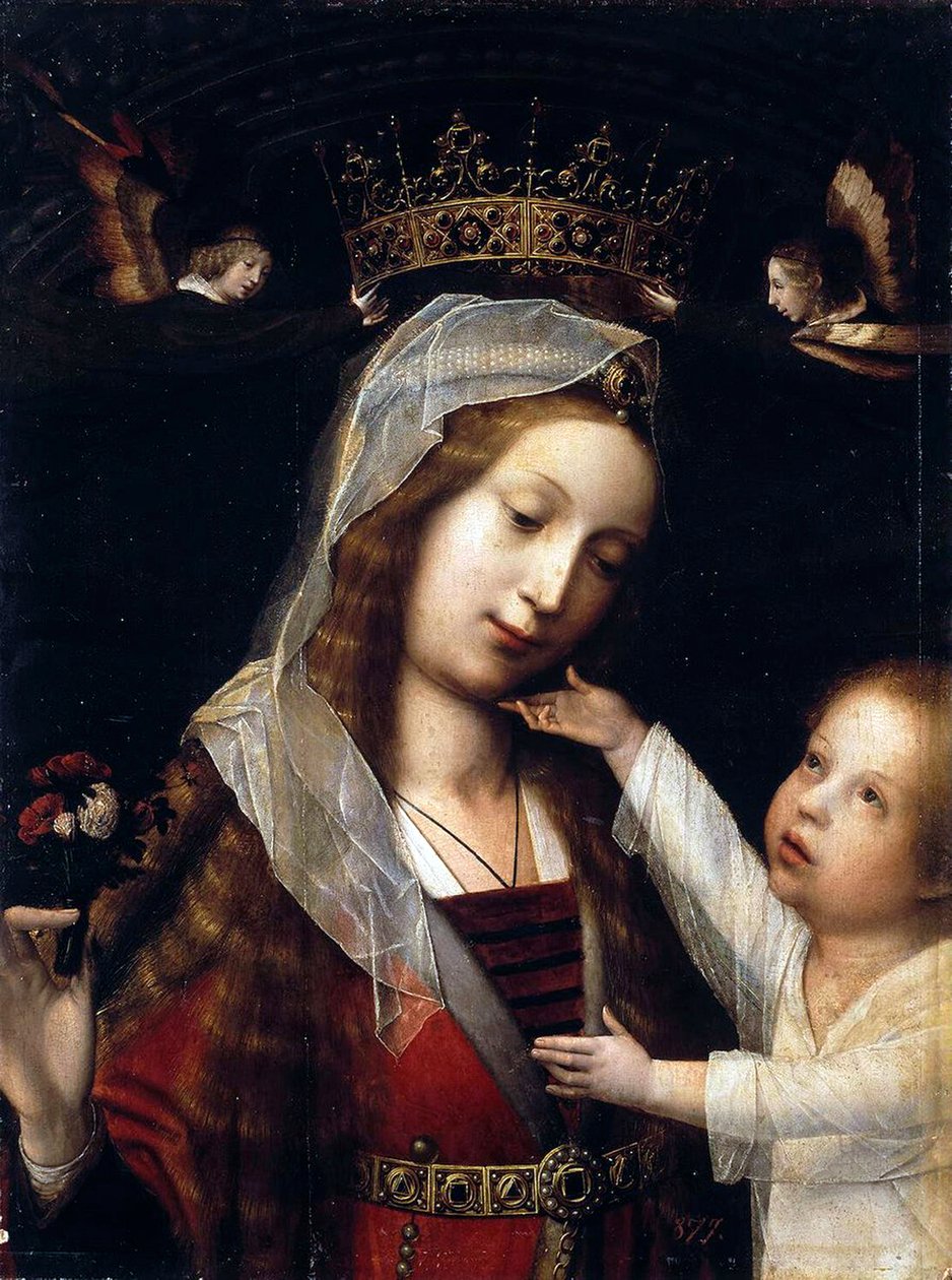 Dziewica z Dzieciątkiem”, w latach 1465-1529. autorstwa Provost