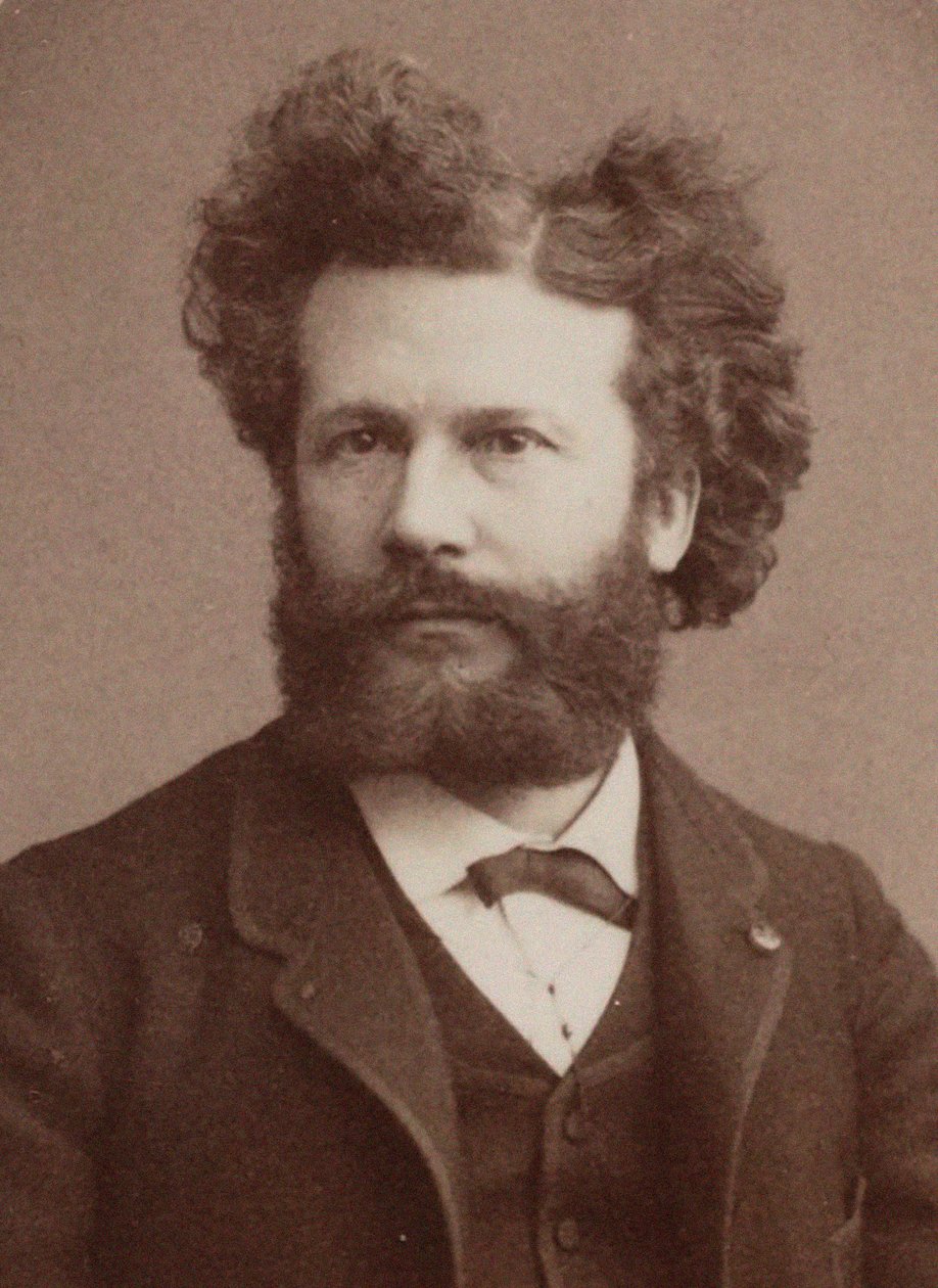 Portret Camille Flammarion 1842-1925, 1884. autorstwa Prudent René Patrice Dagron