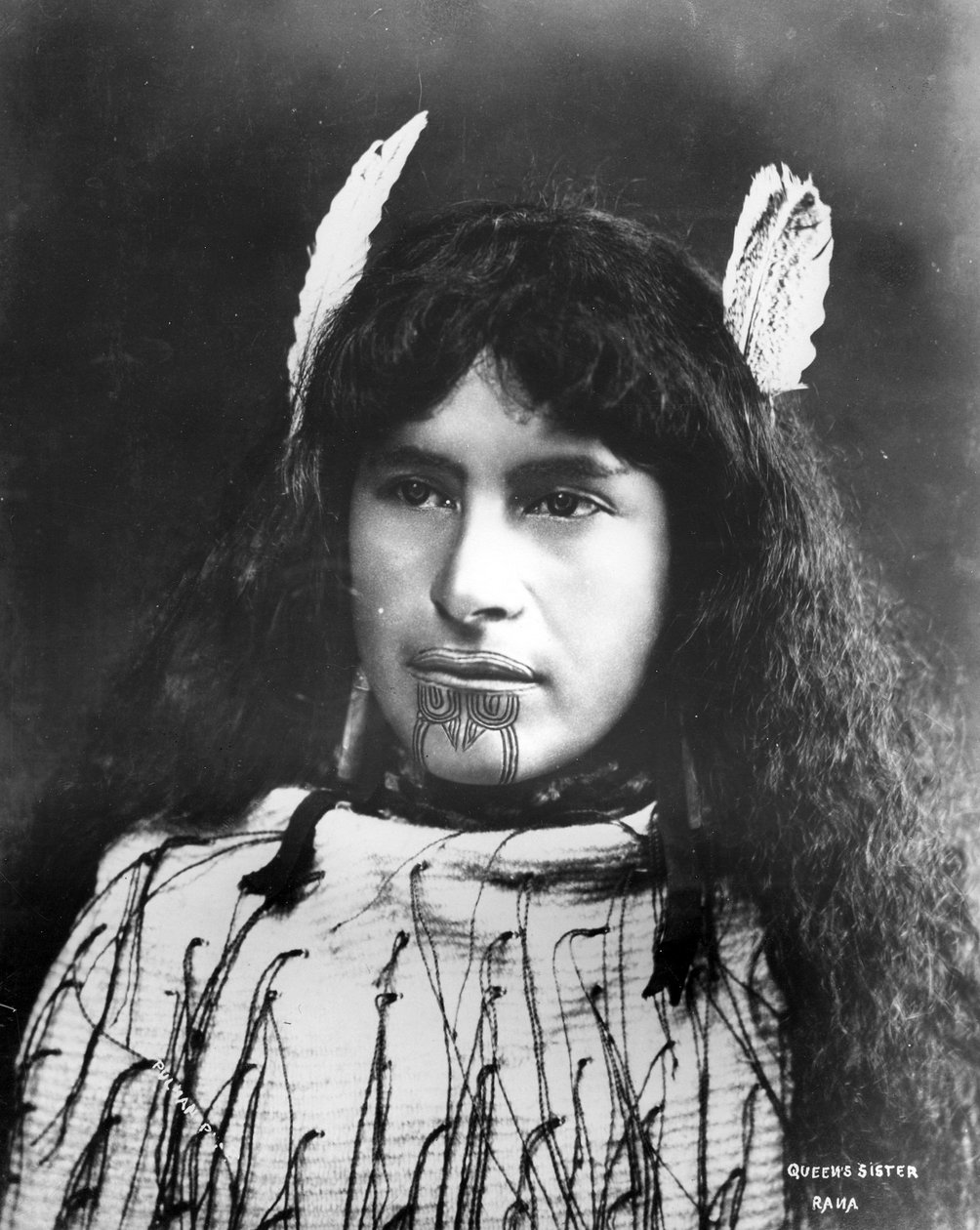 Siostra królowej, Rana, ok. 1870-99 autorstwa Pulman Studio