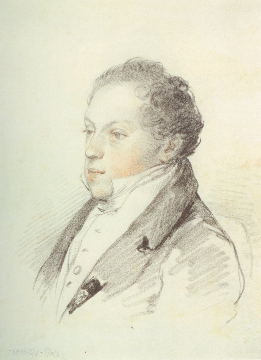 Portret Aleksieja Nikiticha Peszurov autorstwa Pyotr Fyodorovich Sokolov