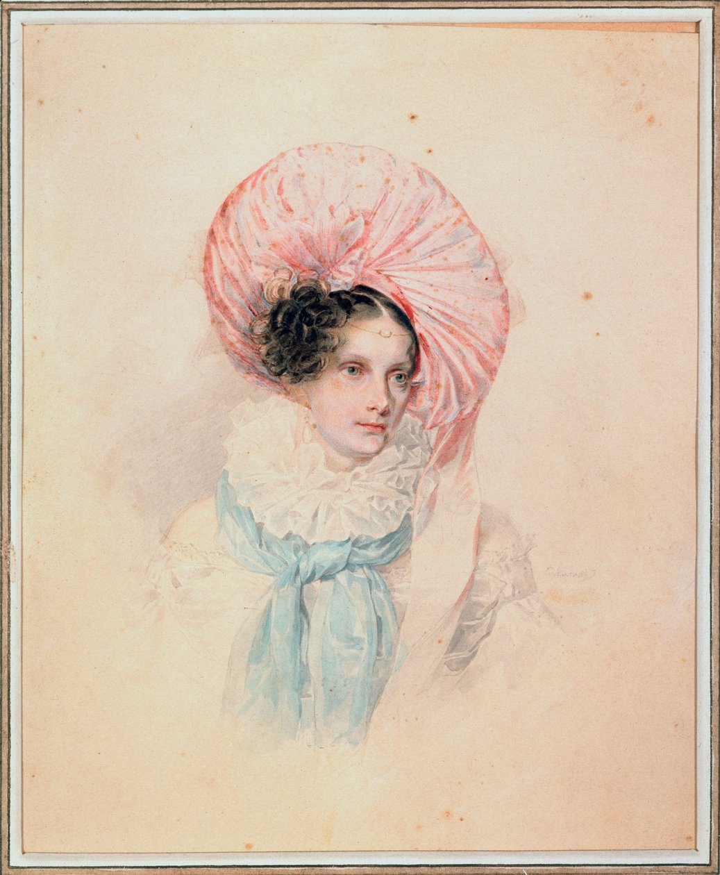 Portret cesarzowej Aleksandry Fiodorownej (Fiodorowna) (Charlotte Pruski) autorstwa Pyotr Fyodorovich Sokolov