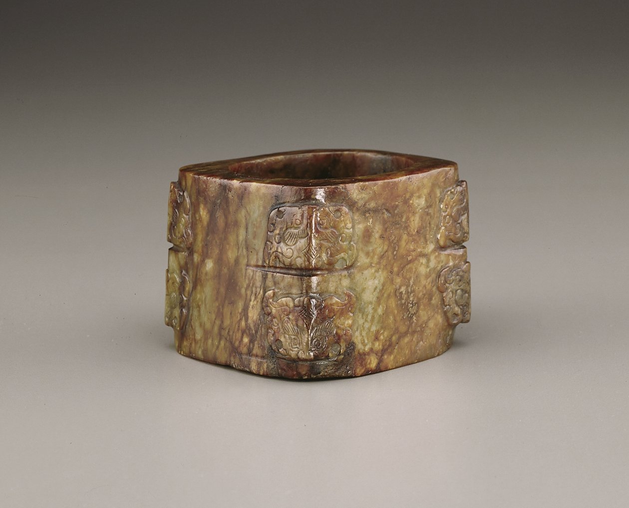 Cong (jade) autorstwa Qing Dynasty Chinese School