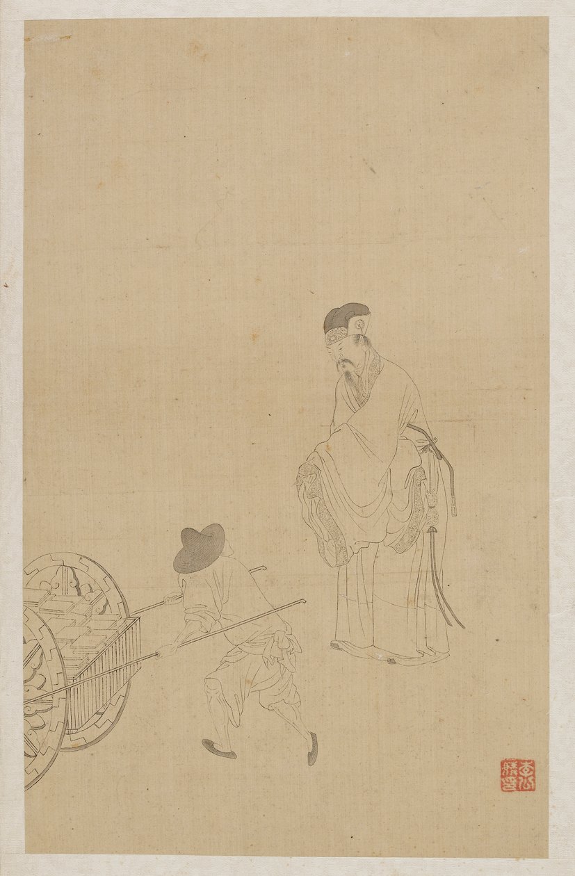 Figury autorstwa Qing Dynasty Chinese School