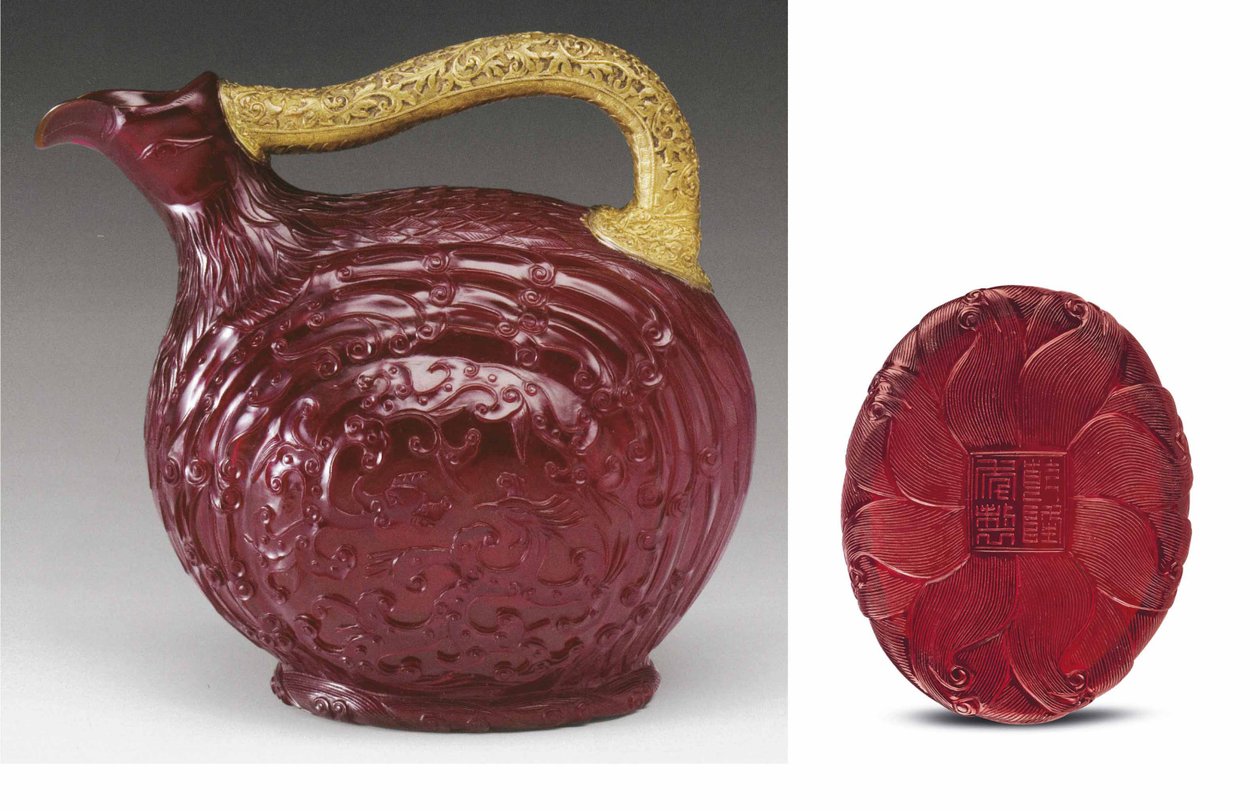 cesarski ptaszek w formie autorstwa Qing Dynasty Chinese School