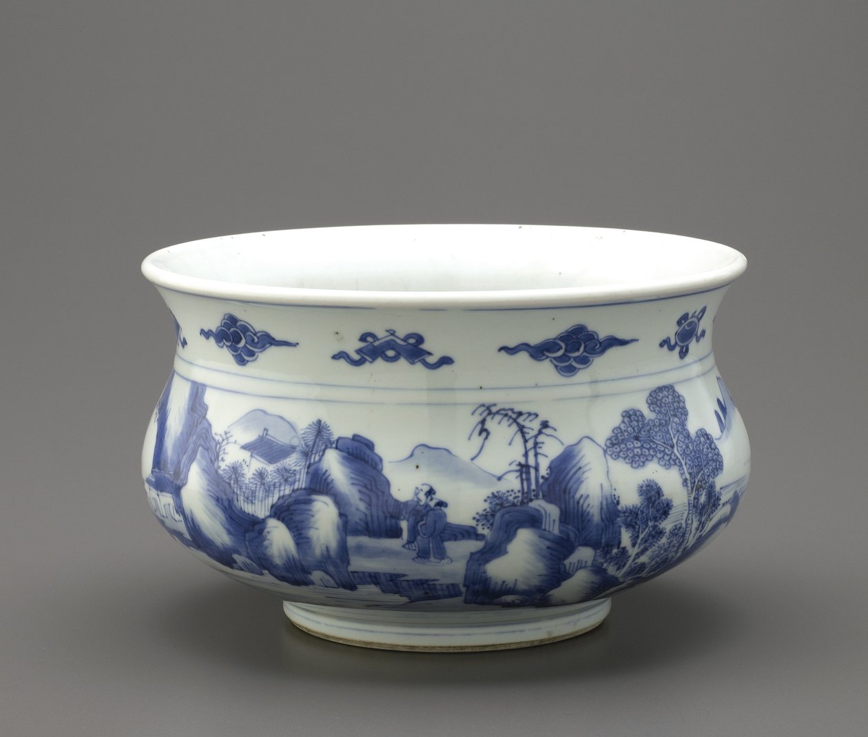 Kadzidło, Jingdezhen, prowincja Jiangxi (ceramika) autorstwa Qing Dynasty Chinese School